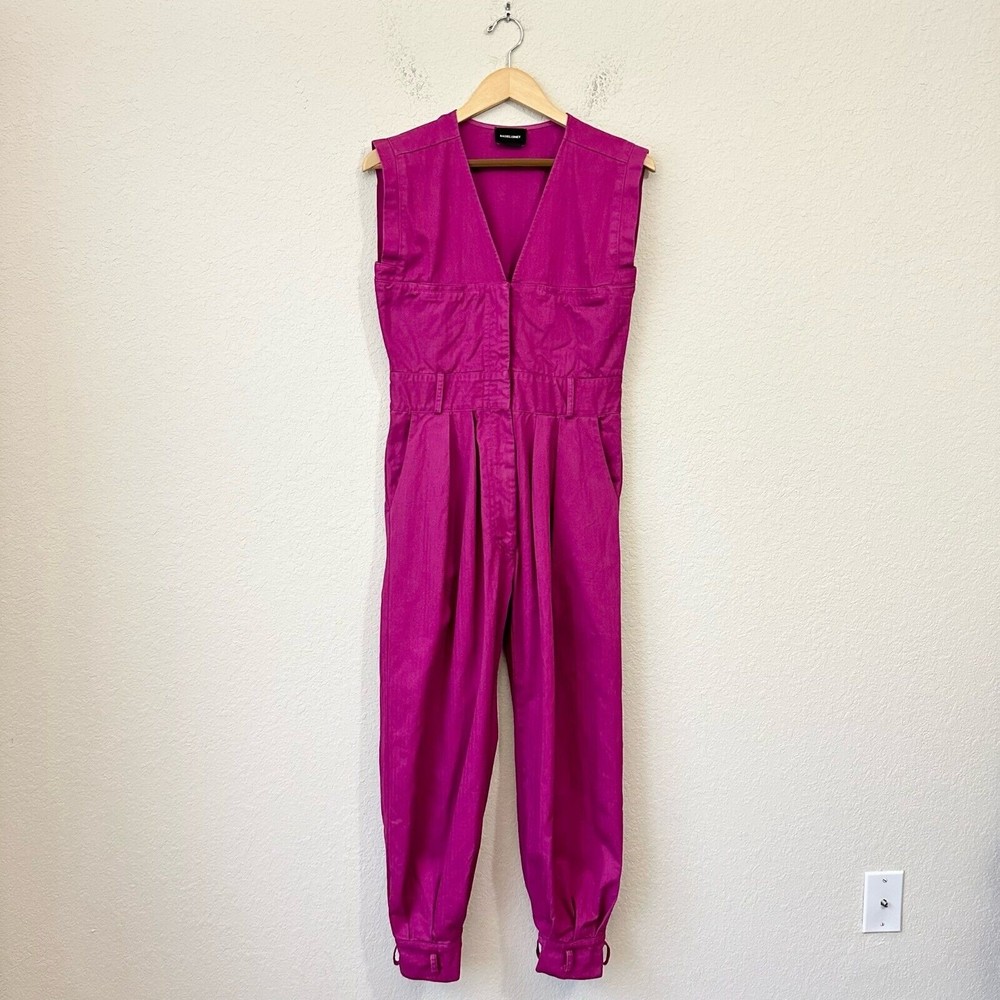 RACHEL COMEY Sahara Jumpsuit in Raspberry Sz 00 0